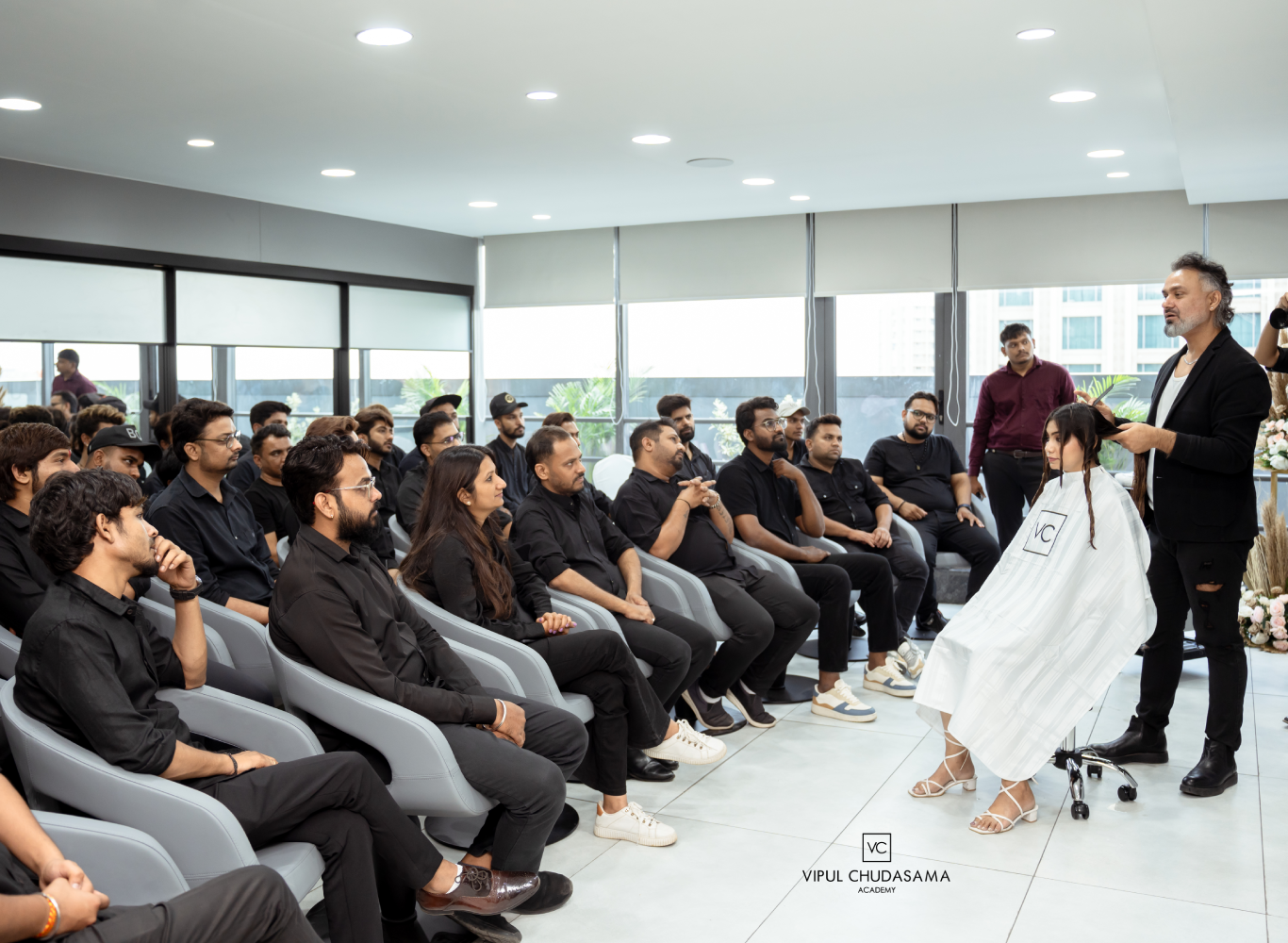 Vipul Chudasama Hair & Makeup Academy Launches in Ahmedabad
